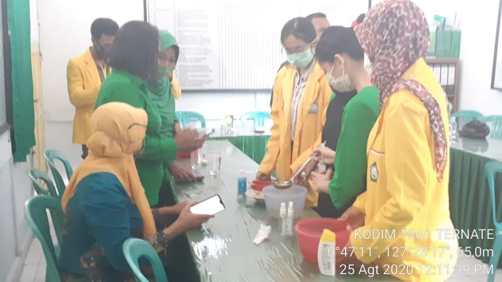 Antisipasi hand sanitizer Mulai Langkah Mahasiswa 